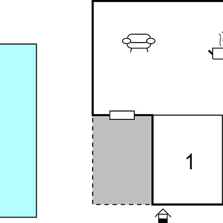 Apartment Beautiful In With Swimming Pool *